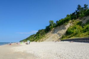 plaża w Jastrzębiej Górze