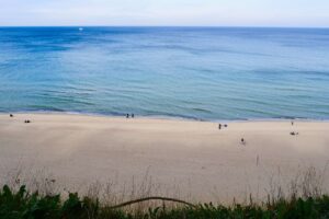 plaża w Jastrzębiej Górze