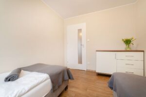 sypialnia, łóżka pojedyncze